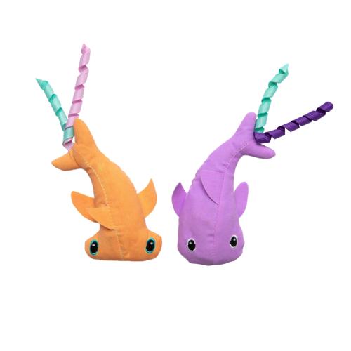 Cool Sharks Colour Changing Cat Toys – Quirky Kitty 2 Pack