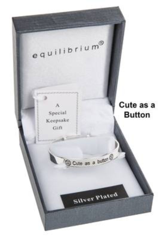 Equilibrium Bracelet - Cute as a Button Baby