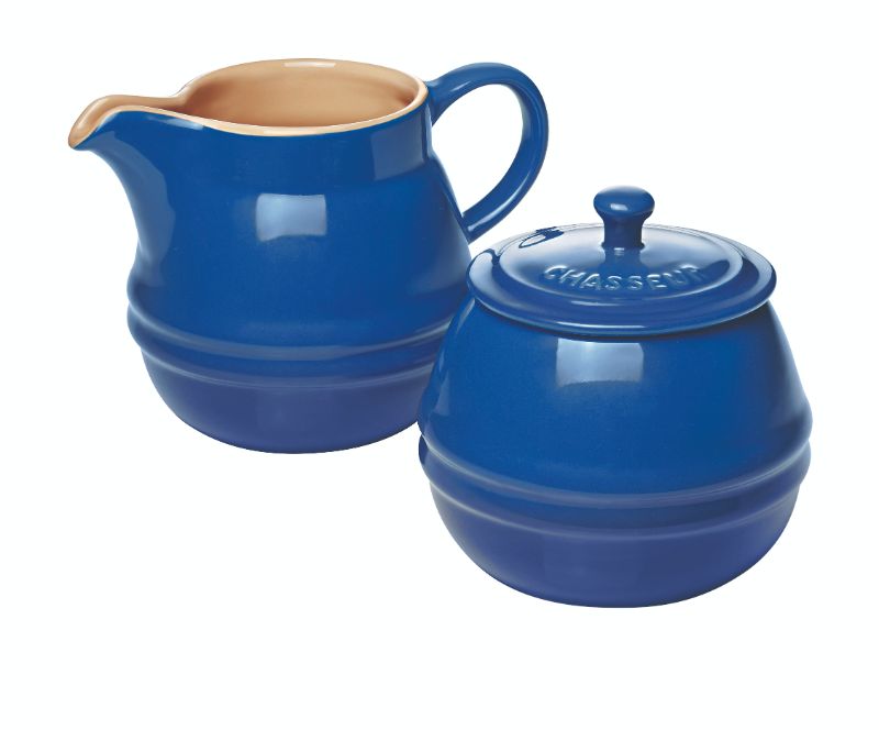 Sugar Bowl and Creamer Set - Chasseur (Blue)