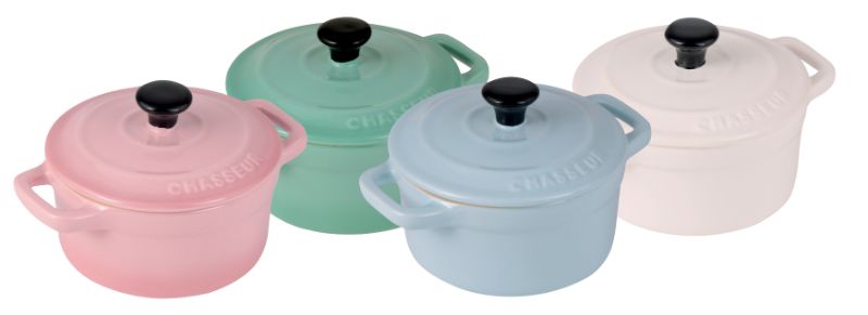 Mini Cocotte Set - Chasseur Macaron Collection (4Pce)