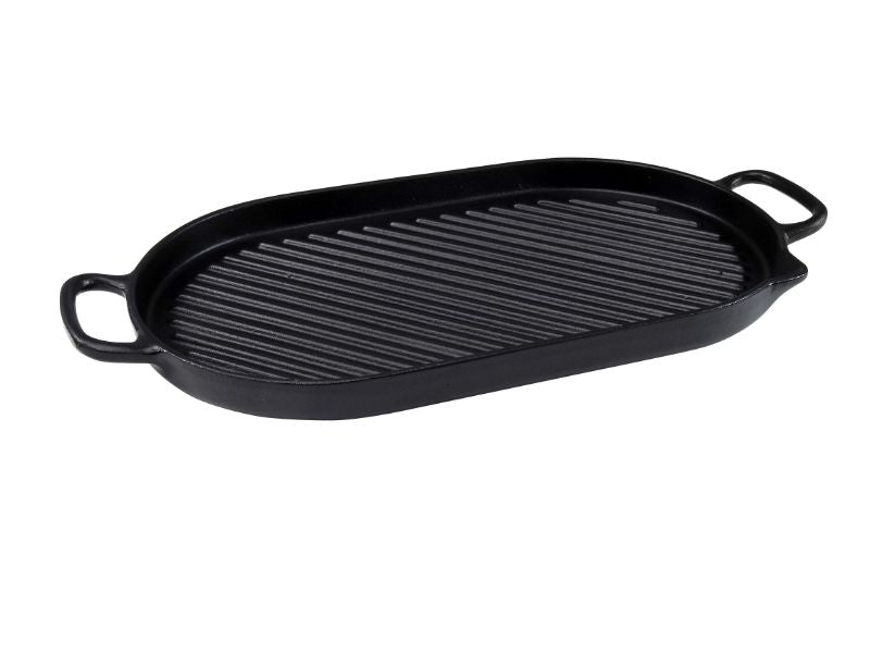 Stove Top Grill - Oval 42cm (Onyx)