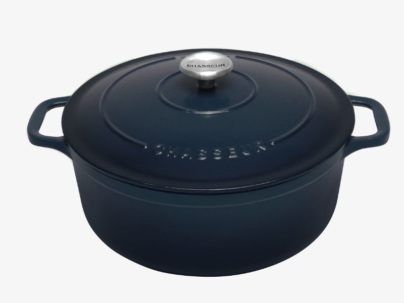 Round French Oven - Chasseur 28cm/6.1L (Licorice Blue)