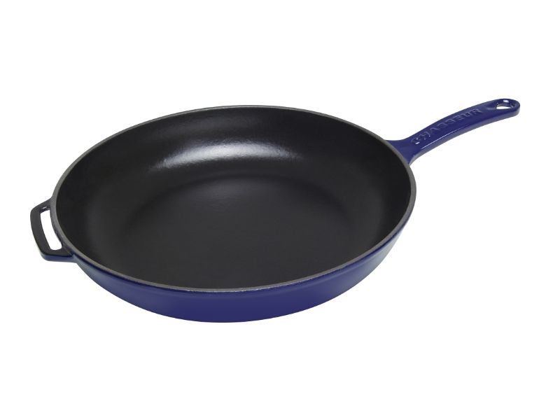 Frypan with Cast Handle - Chasseur 28cm (French Blue)
