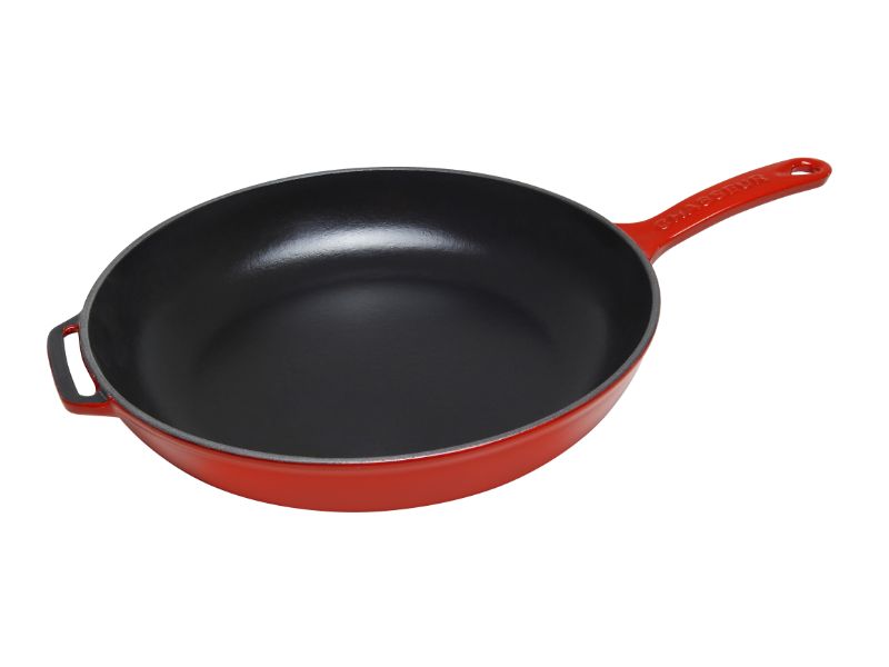 Fry Pan with Cast Handle - Chasseur 28cm (Federation Red)