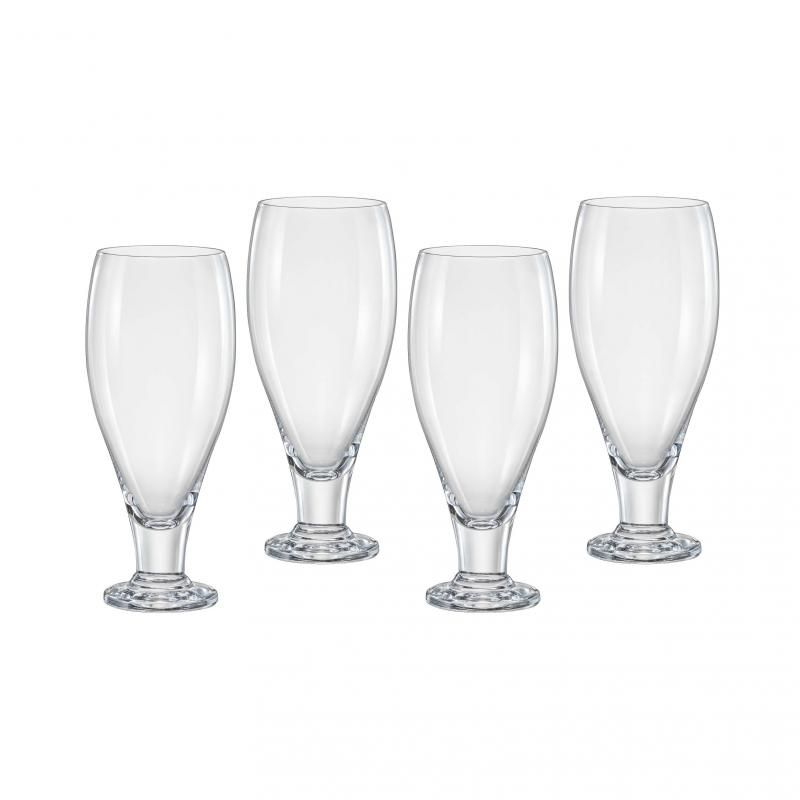 Bar Beer Glasses - Bohemia 380ml (Set Of 4)