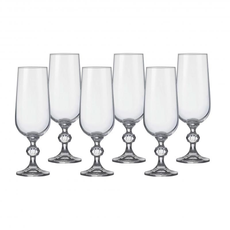 Flutes - Bohemia Claudia 180ml (Set of 6)