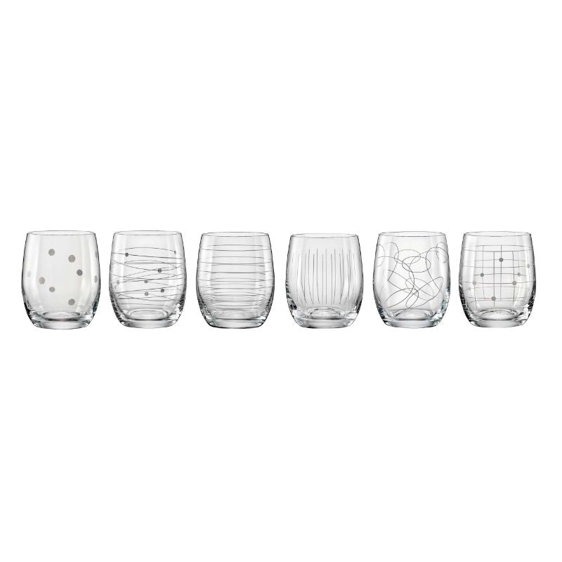 Glasses - Bohemia Elements Old Fashion 300ml (Set of 6)
