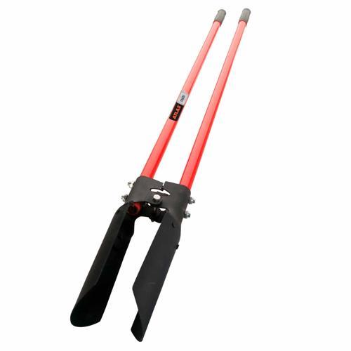 Atlas Trade Post Hole Digger 160 X 160 X 1500mm Orange And Black
