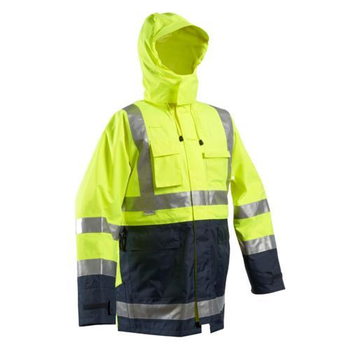 JACKET HI-VIS HIGHWAY Lime/Navy S