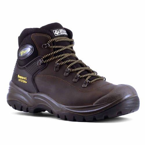 BOOT SAFETY CONTRACTOR BROWN Size 8