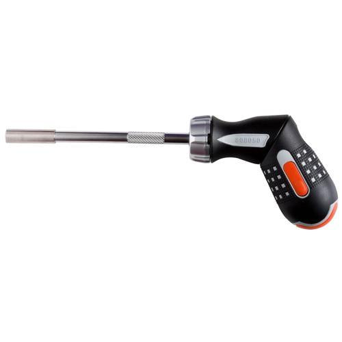 Bahco Ratcheting Bit Screwdriver With Pistol Handle