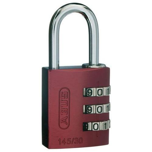 Abus Aluminium Combination Padlock 145/30REDC