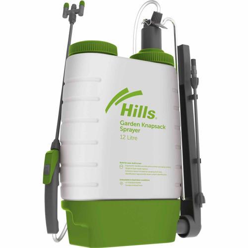Hills Knapsack Pressure Sprayer 12L Green