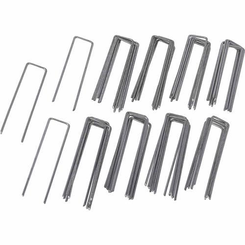 Cosio Weedmat Pins L: 130mm Silver Pack of 50