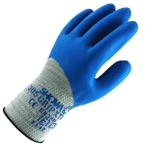 Showa 305 Grip Xtra Latex General Purpose Glove X-Large Blue