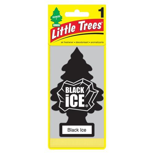Little Trees Paper Air Freshener Single Black