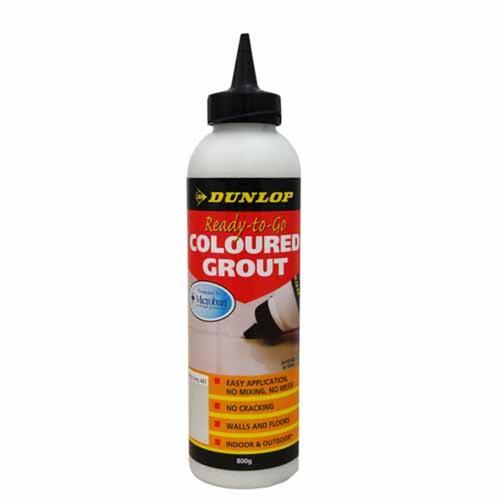 Dunlop Ready-To-Go Coloured Grout 800g Misty Grey