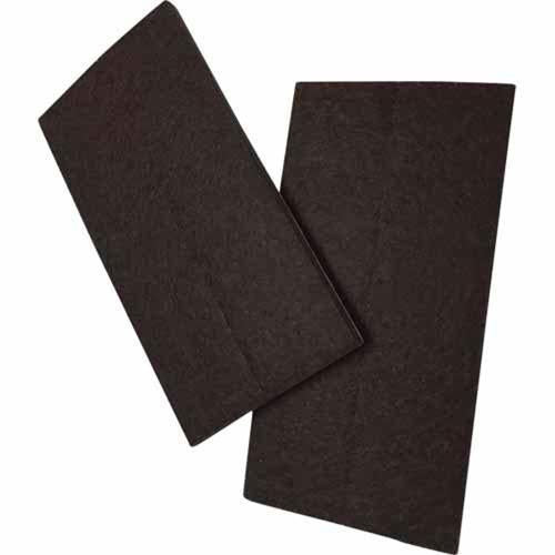 Soft Touch Felt Pads 25 X 100mm Brown Pack of 6