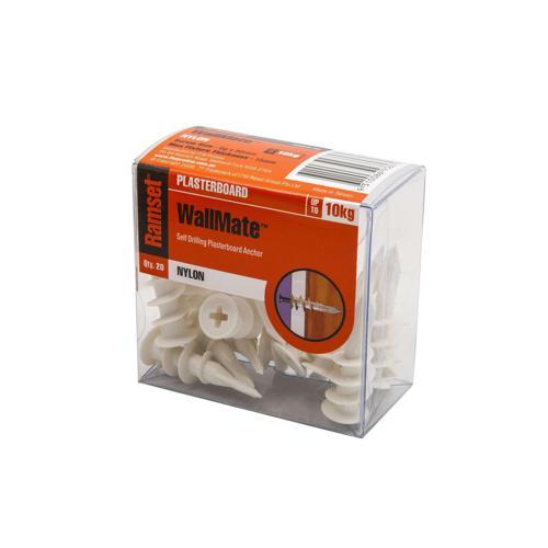 Ramset Wallmate Pack of 20 Nylon