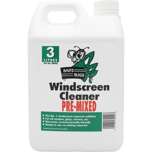 Bar's Bugs Windscreen Cleaner Premixed 3L