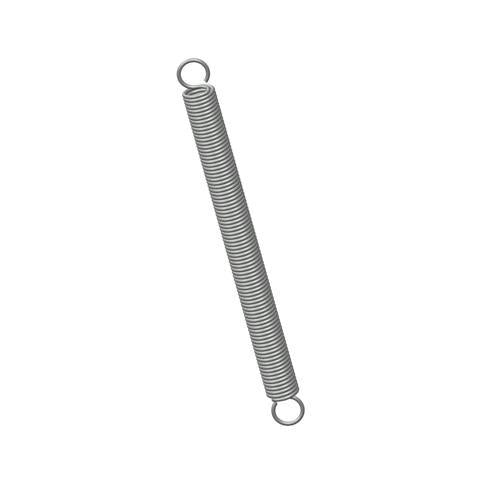 Century Extension Spring 3.18mm X 38.1mm X 0.38mm Zinc Plated