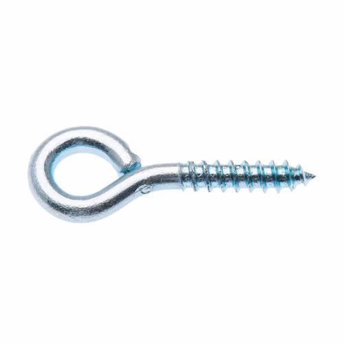 Zenith Screw Eyes 21 X 2.5mm Zinc Plated Pack of 10