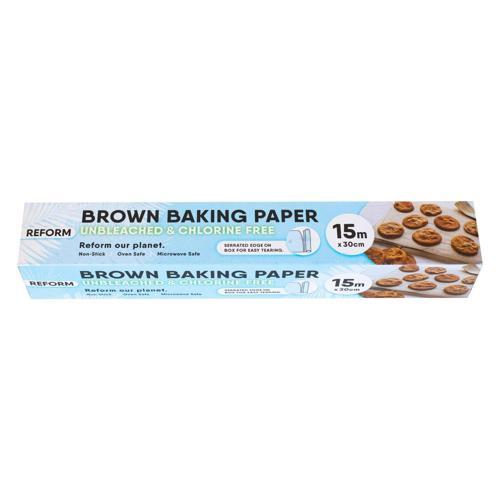 Reform Unbleached Chlorine Free Brown Baking Paper
