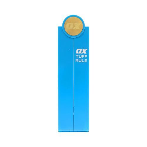 Ox Metric Tuff Rule 600mm Blue