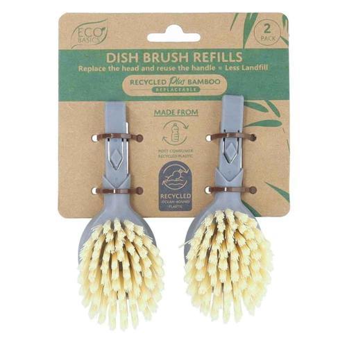 Dish Brush Refills Brown