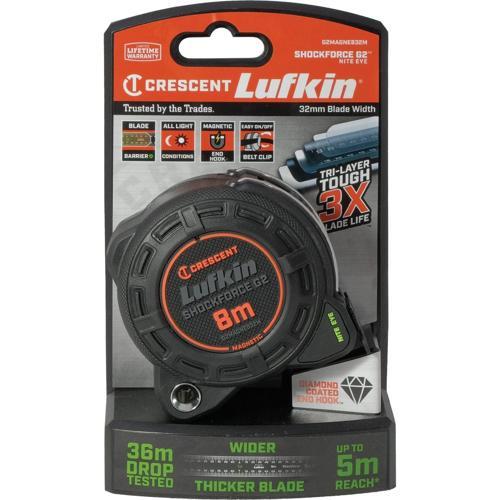 Crescent Lufkin Gen 2 Magnetic Nite Eye Tape 8m X 32mm
