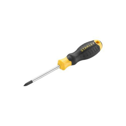 Stanley Cushion Slotted Screwdriver #1 X 75mm