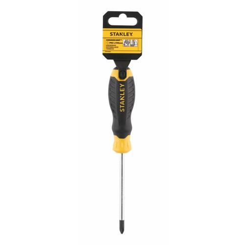 Stanley Cushion Slotted Screwdriver #2 X 100mm