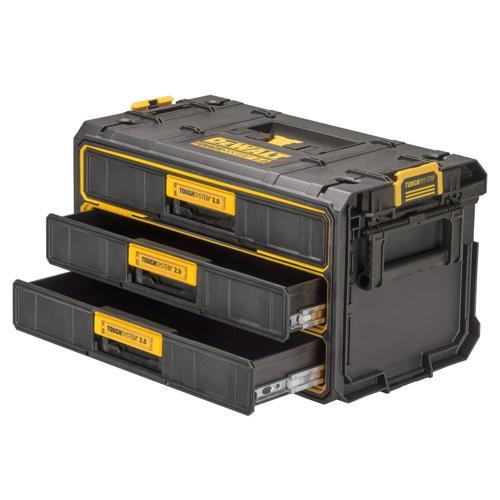 DeWALT TOUGHSYSTEM 2.0 3 Drawer System 320mm 325mm L: 555mm.