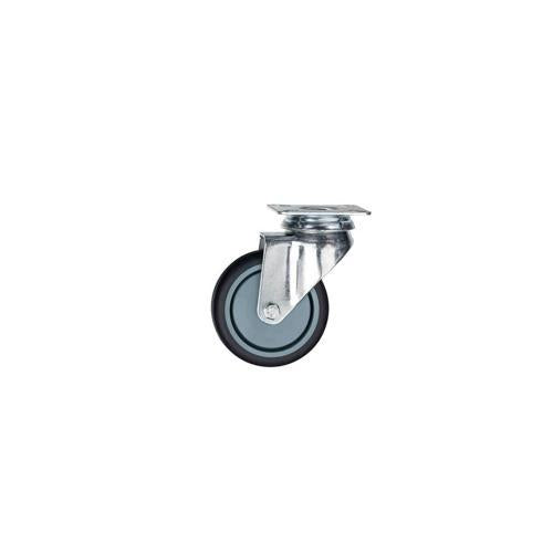Winmore Hardware Rubber Swivel Castor 75mm Grey