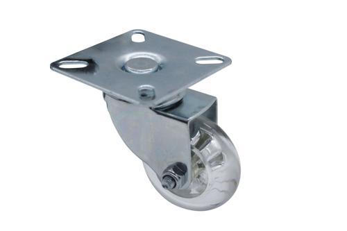 Winmore Hardware Urethane Swivel Castor 50mm Clear