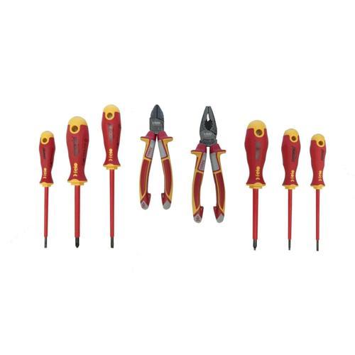 Felo Screwdriver & Plier Set 8pc 1000V VDE