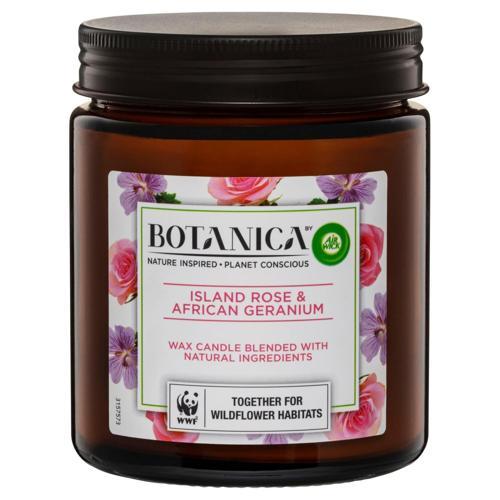 Airwick Candle Island Rose & African Geranium 205g