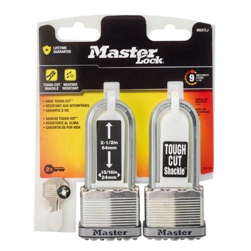 Master Lock P/Lock Mgnm Lam 50mm 64mm Shk Pack of 1