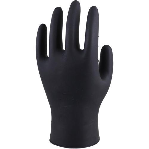 Lynn River Black Grizzly 086 100 Pack Nitrile Gloves Small Black Pack of 100