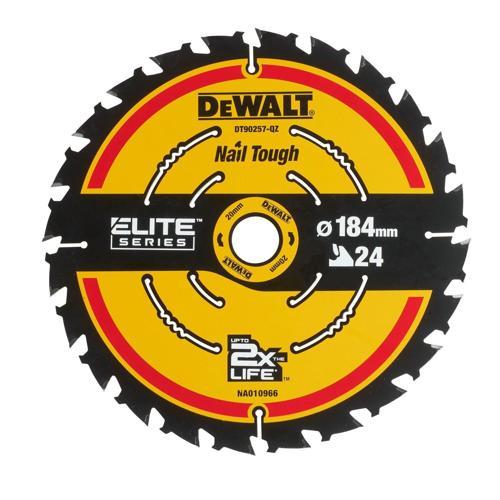 DeWALT Elite Circular Saw Blade 184mm X 24T
