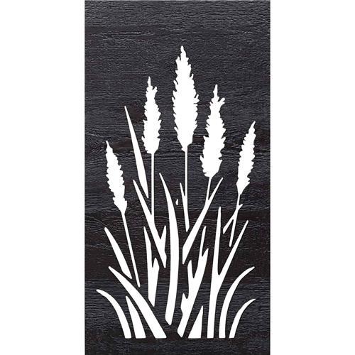 Strol SmartScreen ToeToe Decorative Screen 900 X 1800mm WPC Black