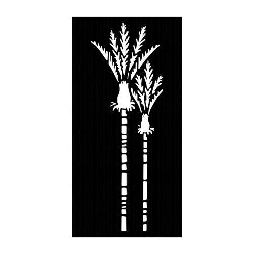 Strol SmartScreen Nikau Decorative Screen 900 X 1800mm WPC Black