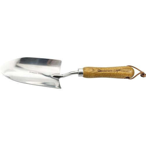 Gardeners Edge Stainless Steel Trowel 35mm 75mm L: 280mm