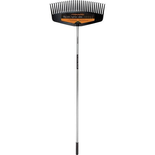 Fiskars Ergo Leaf Rake Black