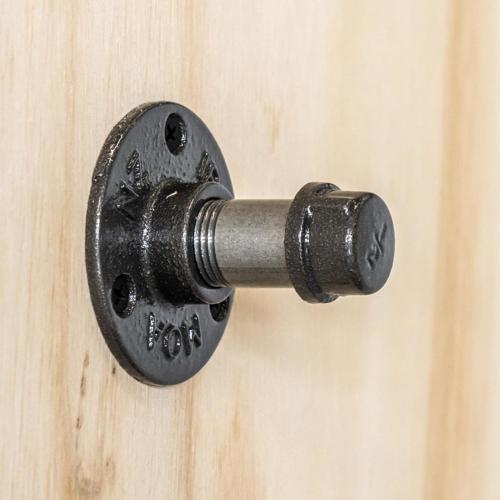 Iron Moa Hook Pipe Knob 65 X 65 X 58mm Vintage