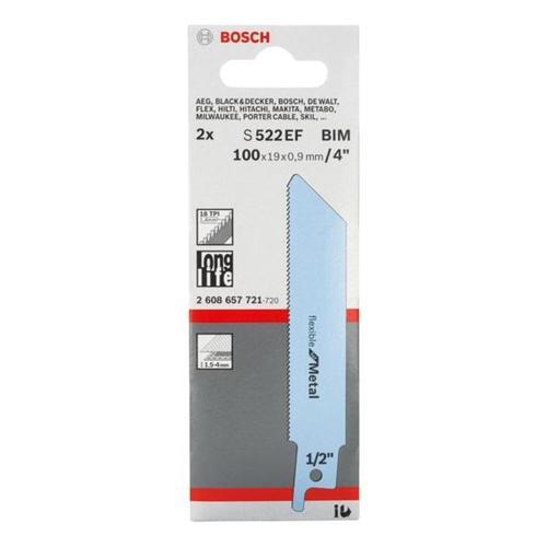 Bosch Recip Saw Blade 2 Pack 100mm