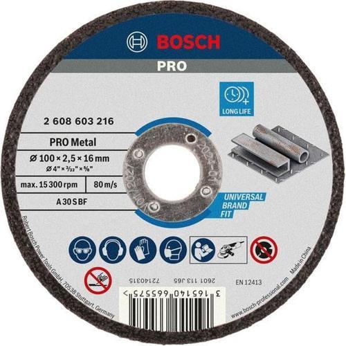 Bosch Metal Bonded Grinding Disc 100mm