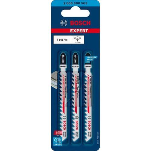 Bosch Fibre Plaster T141HM Jigsaw Blade 3PC 100mm