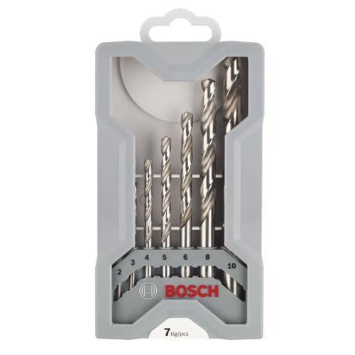 Bosch HSS-G Twist Drill Bit Set 7pc