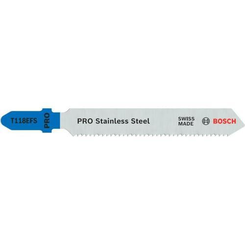 Bosch Stainless Steel Jigsaw Blade 5PC 83mm